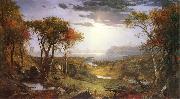 Herbst am Hudson River Jasper Cropsey